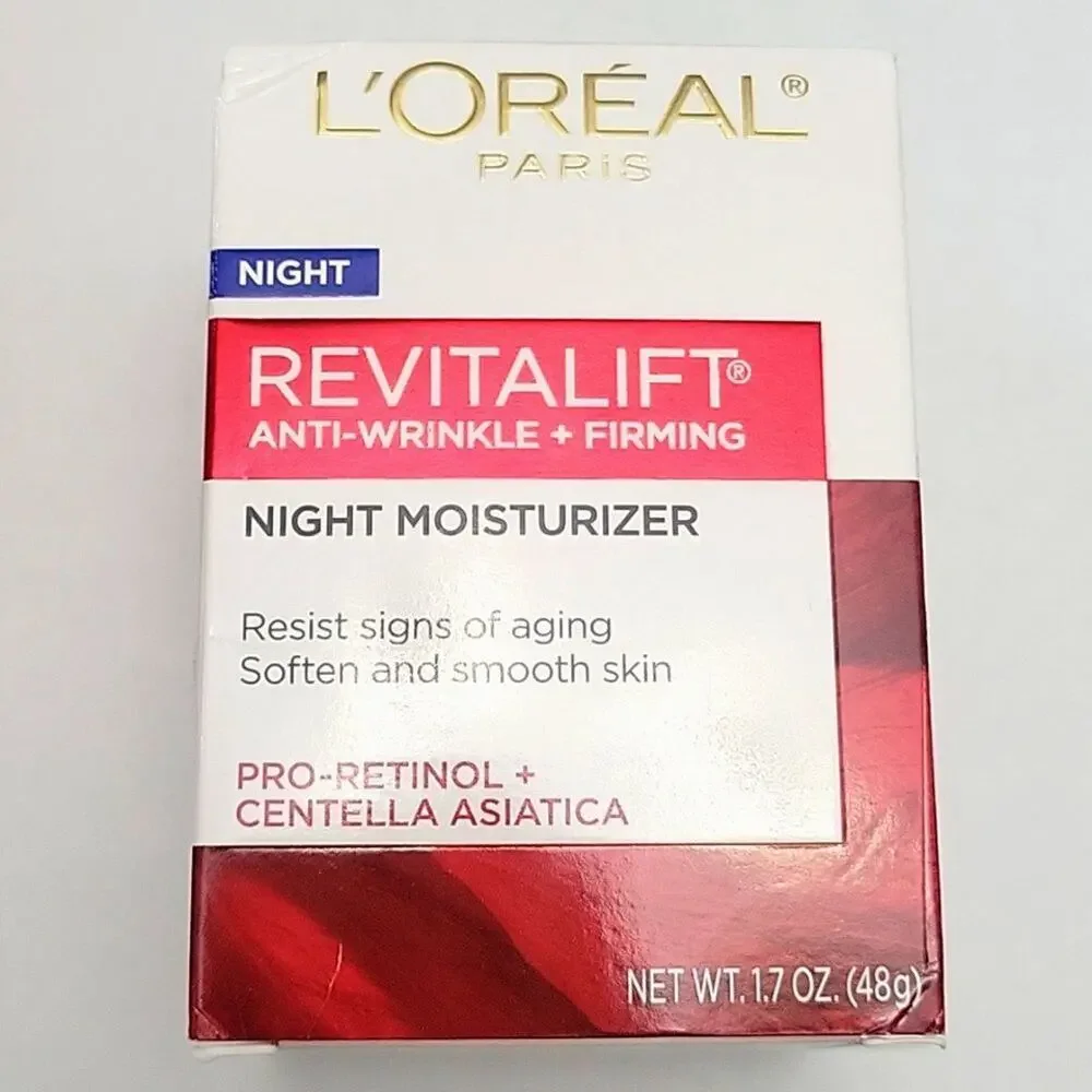 New! L'ORÉAL Revitalift Night Moisturizer 1.7 Oz